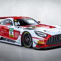 Neue Farben: Tom Kalender startet im rot-weißen Febi-Design (Foto: Mercedes-AMG)