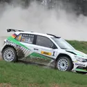 Will die Titelverteidigung beim Finale: Fabian Kreim im Škoda Fabia
