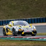 #33 Axel Sartingen/Daniel Schwerfeld (Black Falcon Team Textar / Porsche 718 Cayman GT4 RS CS)