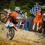 ADAC MX Masters, Bielstein, Dennis Ullrich ( Deutschland / KTM / KTM Sarholz Racing Team ) auf seiner Maschine beim ADAC MX Masters
