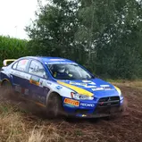 DRM, ADAC Rallye Masters 2019, 4. Lauf, ADAC Rallye "Rund um die Sulinger Bärenklaue", Hermann Gassner sr., Mitsubishi Lancer Evo X