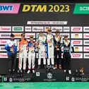 Das Podium der ADAC GT4 Germany auf dem Nürburgring