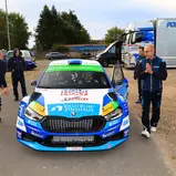 #3 Tannert, Julius / Winklhofer, Pirmin / Skoda Fabia RS Rally2 / RC2, ADAC Rallye Stemweder Berg 