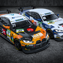 Die beiden BMW von ME Motorsport in der ADAC GT4 Germany (Foto: Berzerkdesign/ME Motorsport)