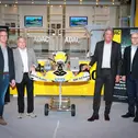 Ralf Schumacher, Jürgen Fabry (ADAC), Hermann Tomczyk (ADAC), Martin Huning (RAVENOL)