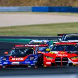 #24 Ayhancan Güven (TUR / Porsche 911 GT3 R / Team75 Motorsport)& #1 Sheldon van der Linde (ZAF / BMW M4 GT3 / Schubert Motorsport), Oschersleben