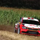 DRM, ADAC Rallye Masters 2019, 4. Lauf, ADAC Rallye "Rund um die Sulinger Bärenklaue", Kristian Poulsen, Skoda Fabia R5