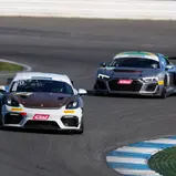 #20 Diego Stifter / Maxi Tarillion / Razoon - more than Racing / Porsche 718 Cayman GT4 RS CS / Hockenheimring