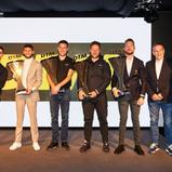 v.l.n.r.: Thomas Preining, Ricardo Feller, Nicki Raeder, Maximilian Golz, Mirko Bortolotti, Thomas Voss, Dr. Gerd Ennser