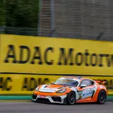 #92 Wimmer Werk Motorsport / Raphael Rennhofer / Emil Heyerdahl / Porsche 718 Cayman GT4 RS CS, Sachsenring