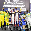 Die Top Drei auf dem Podium