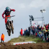 Gyan Doensen ( Niederlande / Husqvarna / Husqvarna SKS-Racing NL Team ) beim ADAC MX Junior Cup
