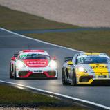 #33 / Black Falcon Team Textar / Porsche 718 Cayman GT4 CS MR / Daniel Schwerfeld / Axel Sartingen