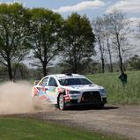 #29	R. Fechner - F. Pitzk / Mitsubishi Lancer Evo X (NC 1) / ADAC Actronics Rallye Sulingen
