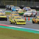Startphase der Youngtimer mit Michael Nolte (1) und Jonas Remmele / Adrian Remmele (146) , Foto: Youngtimer