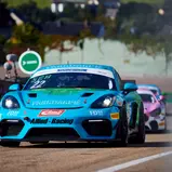 #22 Allied-Racing / Alexander Hartvig / Nathan Schaap / Porsche 718 Cayman GT4 RS CS, Sachsenring