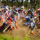 Start beim ADAC MX Masters mit Adam Sterry ( Großbritannien / KTM / KTM Sarholz Racing Team )
