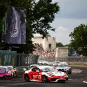 Platz zwei für den Porsche von Birch/Berndt
