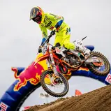 Jarne Bervoets ( Belgien / KTM / Bervoets Racing Team ) beim ADAC MX Junior Cup