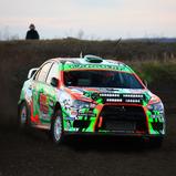 #22 Raphael Ramonat / Karina Derda / Mitsubishi Lancer Evo X / NC 1 / F, Lausitz Rallye
