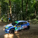 #2 Julius Tannert / Helmar Hinneberg / Škoda Fabia RS Rally2 / RC2, ADAC Saarland-Pfalz Rallye