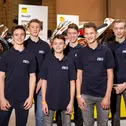 Motorrad-Rundstrecke, Piloten des Förderkaders 2018: Leon Orgis, Dirk Geiger, Matthias Meggle, Lennox Lehmann, Aaron Schäfer, Max Schmidt, Jan-Ole Jähnig 