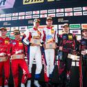 Das Podium: Niklas Kalus, Kiano Blum, Finn Zulauf, Felix Hirsiger, Alain Valente und Max Cuccarese (v.l.)