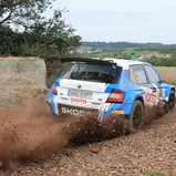 #5 Dennis Rostek (DEU) / Dennis Zenz (DEU), Škoda Fabia R5 Evo