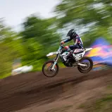 Linus Jung ( Deutschland / Husqvarna / KTM SARHOLZ RACING TEAM ) beim ADAC MX Youngster CupLinus Jung ( Deutschland / Husqvarna / KTM SARHOLZ RACING TEAM ) beim ADAC MX Youngster Cup