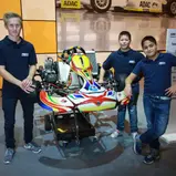 ADAC Stiftung Sport, Motorshow Essen, Förderpiloten Kart: Hannes Janker, Max Hesse, Doureid Ghattas