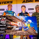 ADAC MX Masters Holzgerlingen  Jahresehrung: Red Bull Holeshot Award für Rene Hofer ( Österreich / KTM / KTM Junior Racing ) beim ADAC MX Youngster Cup