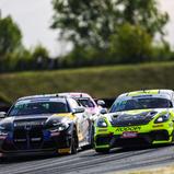 #46 FK Performance Motorsport / Leyton Fourie / Max Rosam / BMW M4 GT4 G82, #30 AVIA W&S Motorsport / Max Kronberg / Hendrik Still / Porsche 718 Cayman GT4 RS CS / Oschersleben