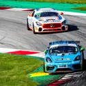 Der Porsche 718 Cayman GT4 vom Team Allied-Racing