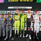 Podium Rennen 1 am Samstag, Norisring