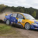 Zweiter Divisionssieg in Folge: Hermann Gaßner im Mitsubishi Lancer