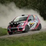 #46 Hamadeh-Spaniol, Tarek / Mergen, Anna-Lena / Citroen C2 Challenge / NC 4, ADAC Rallye Stemweder Berg 