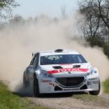 Will den dritten Saisonsieg: Christian Riedemann im Peugeot 208 T16 R5