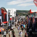 Das Fahrerlager beim Liqui Moly Motorrad Grand Prix Deutschland war wieder sehr gut gefüllt