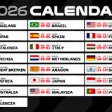 Der MotoGP-Kalender umfasst 2026 erneut 22 Stationen in 18 verschiedenen Ländern