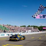 Der Inder Arjun Maini holte das erste Podium mit dem Ford Mustang GT3