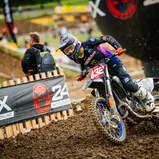 Ivano Van Erp ( Niederlande / Yamaha / SHR Motorsports ) beim ADAC MX Junior Cup 125