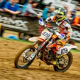 ADAC MX Masters, Bielstein, Viteslav Marek ( Tschechien / KTM ) beim ADAC MX Junior Cup