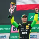 Zweiter Platz für Porsche-Werksfahrer Thomas Preining vom Team Manthey