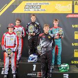Siegerehrung, ADAC Kart Masters Mülsen