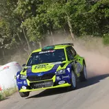 #3 Philip Geipel (DEU) / Katrin Becker (DEU), Škoda Fabia Rally 2 EVO