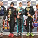 Podium Tageswertung OK Junior