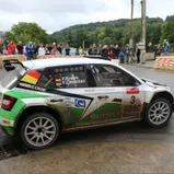 Fabian Kreim im Skoda Fabia R5