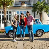 Country Rock Pop auf US Car Treffen: Stefanie Hertel, Lanny Lanner und Johanna Mross liefern am 13. September gemeinsam mit ihrer Familienband „More than Words“ den passenden Sound.