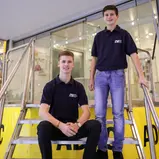 Speedway-Piloten des ADAC Stiftung Sport Förderkaders 2018: Lukas Fienhage, Erik Bachhuber
