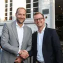 Marco Sautner, Geschäftsführer Infront Germany (li.) und ADAC e.V. Geschäftsführer Lars Soutschka